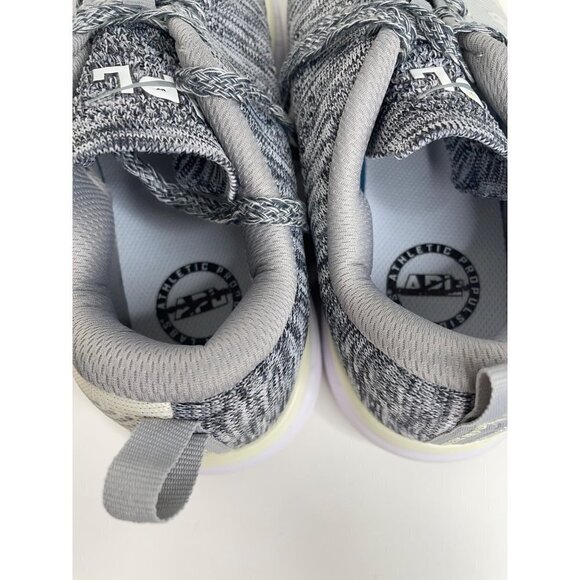 APL Techloom Pro Trainer Sneakers Pristine Heather Grey White Womens 10.5 42 New - Picture 5 of 6
